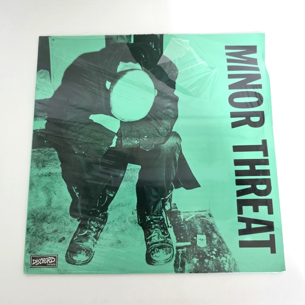 MINOR THREAT Self-Titled Green Vinyl LP Dischord 12 Records